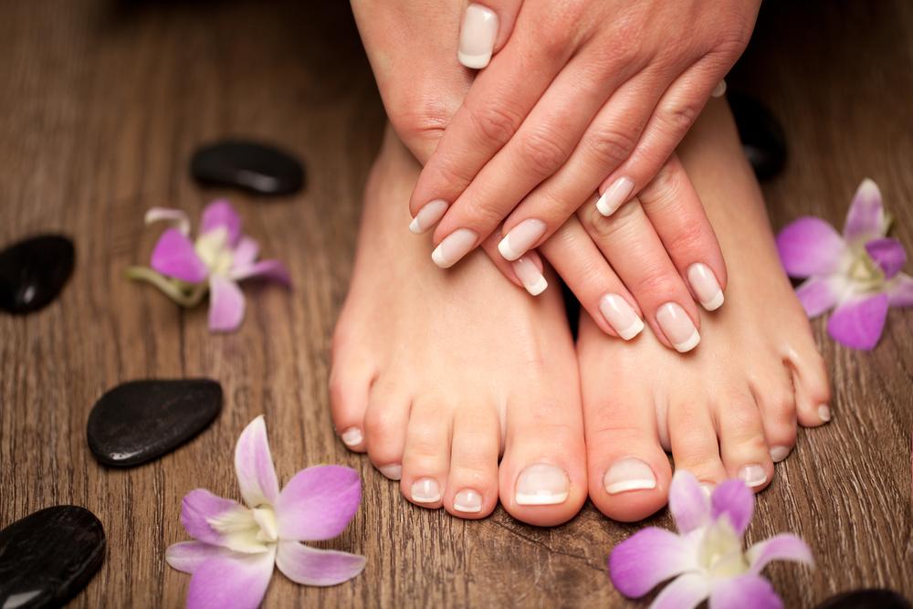 Deluxe pedicure relaxing massage
