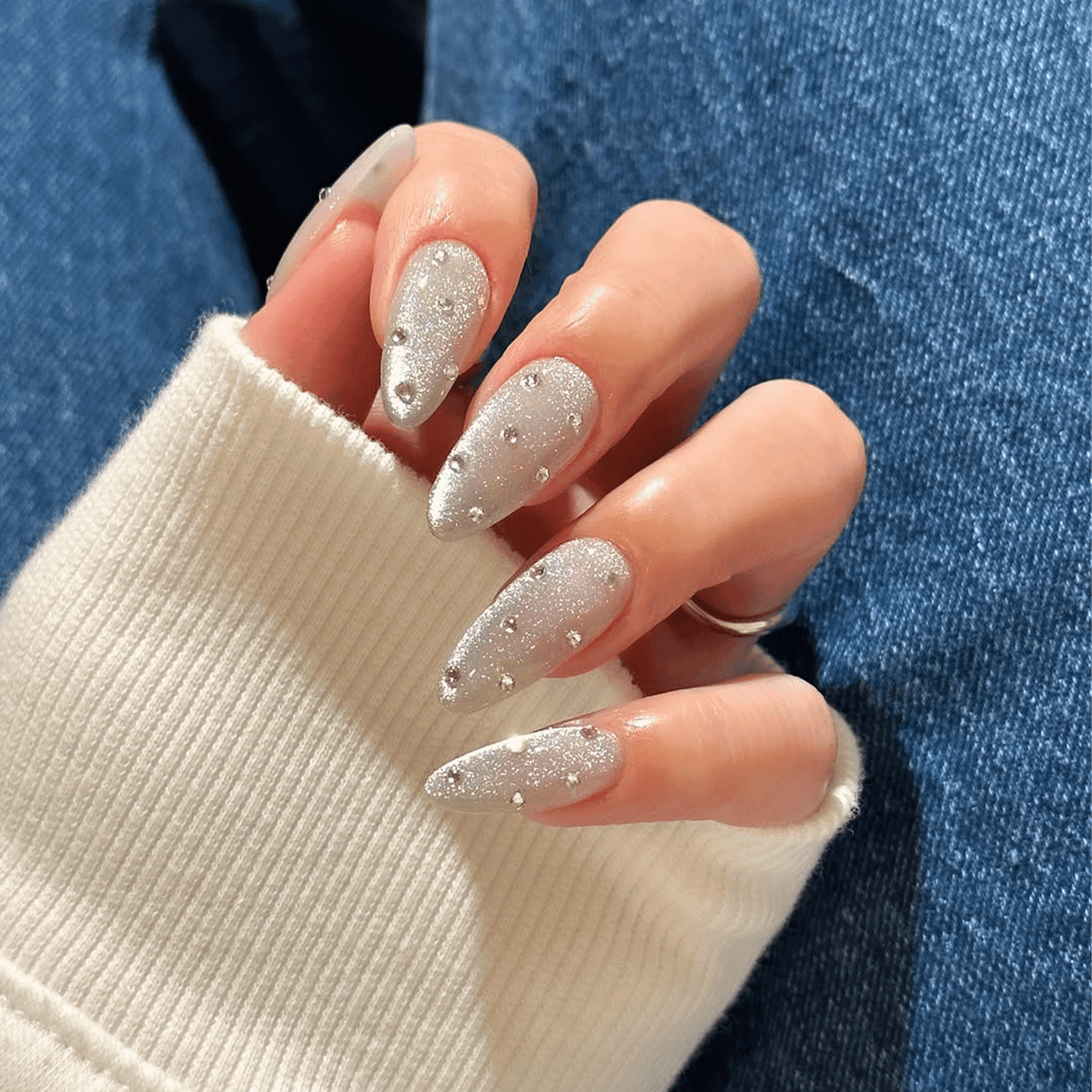 Glitter ombré full set