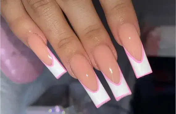 Pink & White Full Set