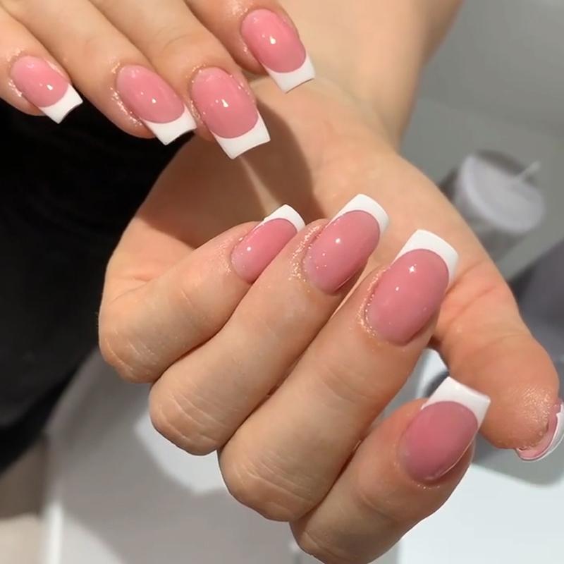 Pink and white classic style